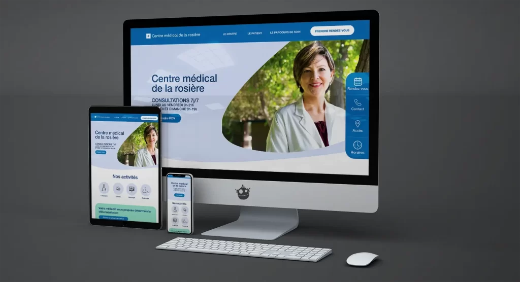 Creation site vitrine Medecin