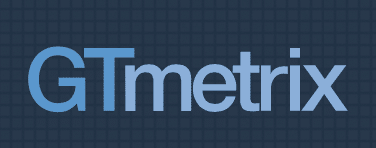 Logo de l’outil GTmetrix pour analyser la vitesse de chargement d’un site web
