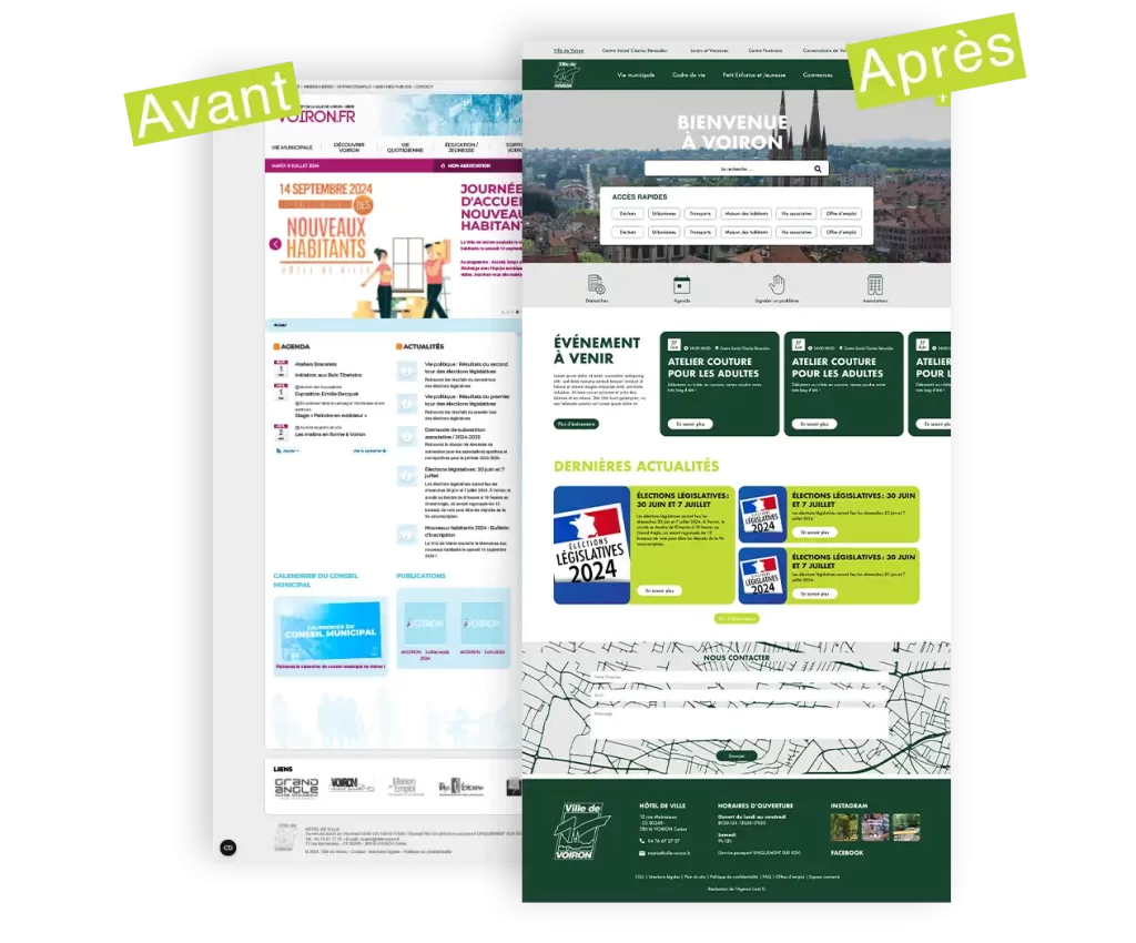 Avant ville de Voiron