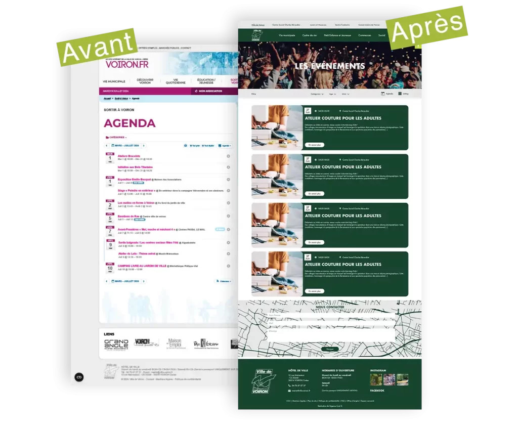 Après ville de Voiron