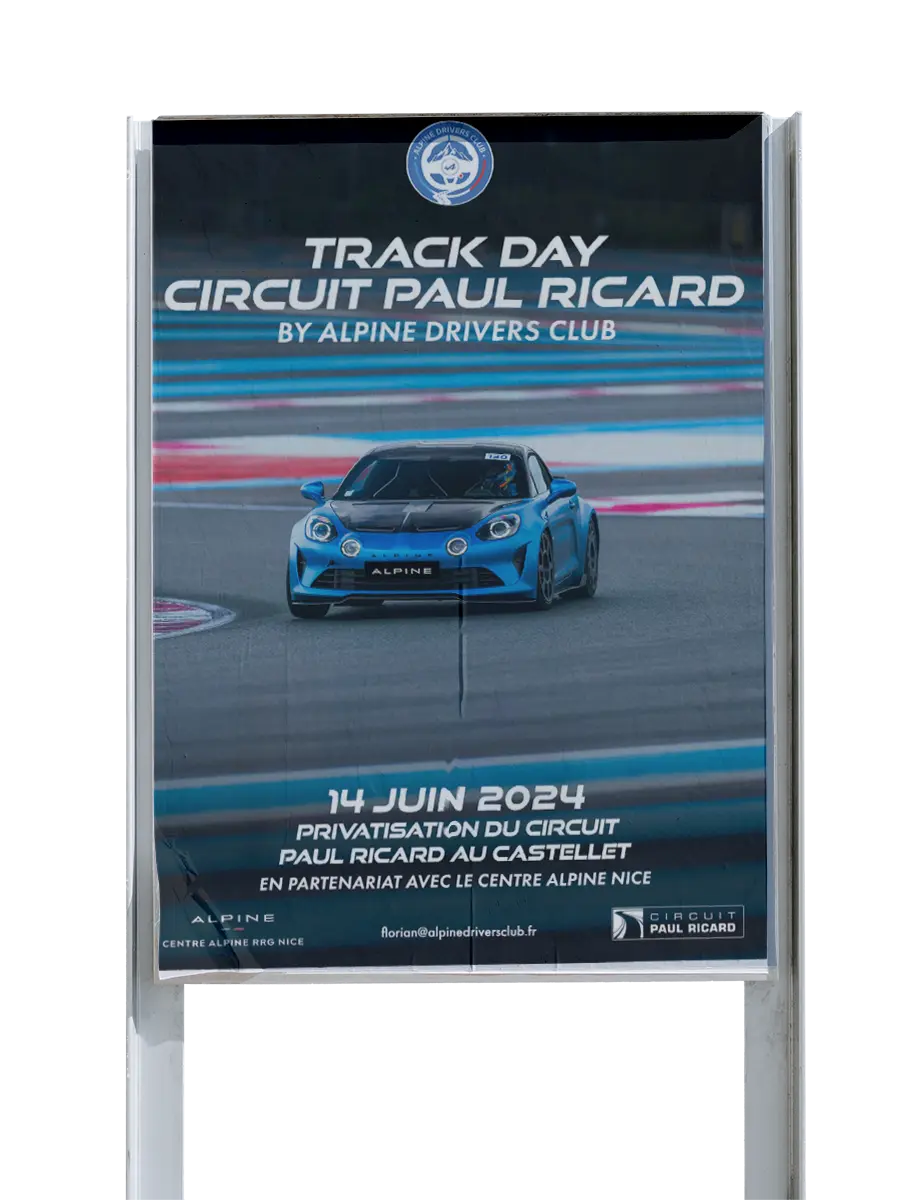 Miniature du projet Track Day Circuit Paul Ricard