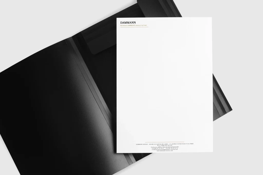Après Création de papeterie Dammann Avocat