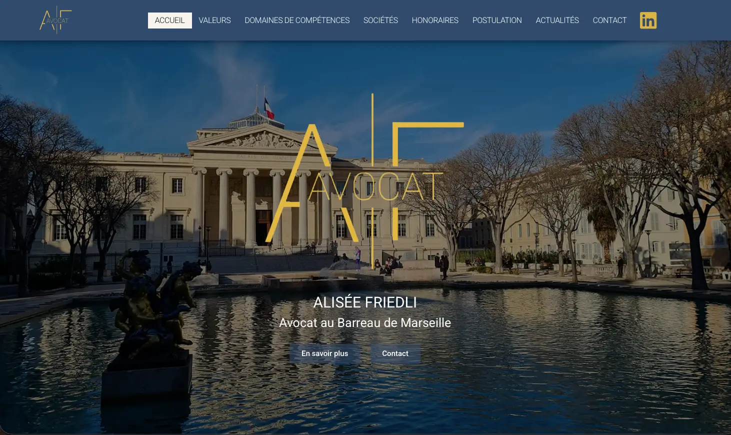 Miniature du projet Friedli Avocat