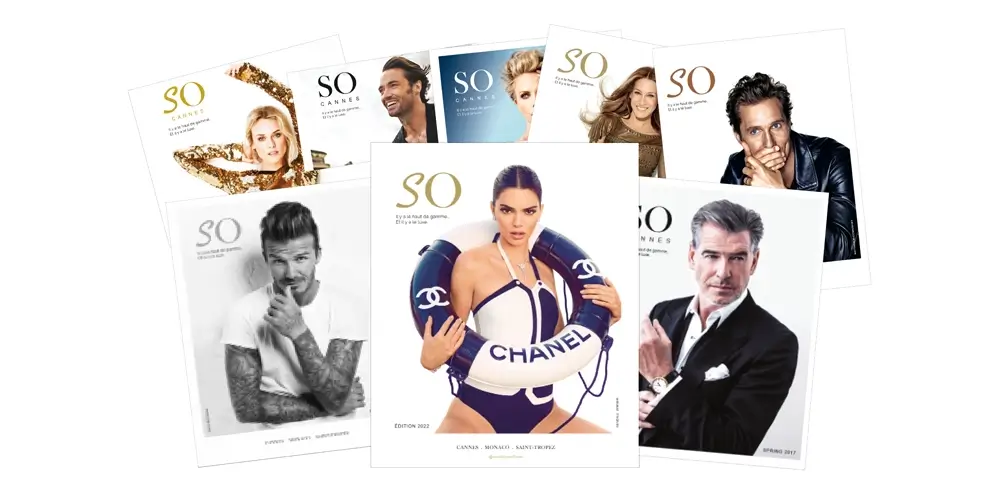 Couvertures du magazine SO Edition