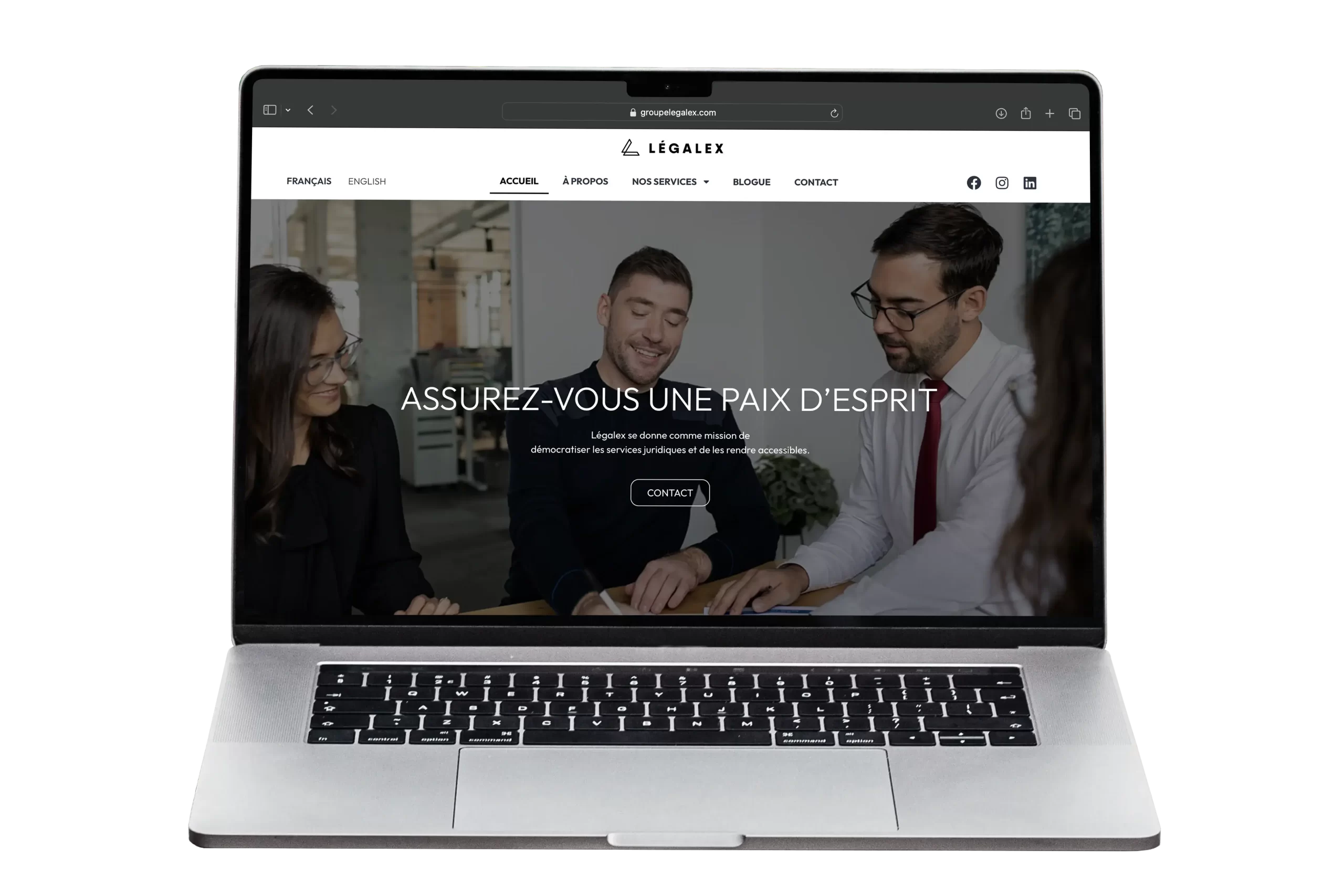 Miniature du projet Legalex