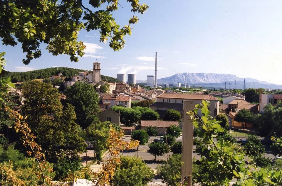 Vue de la ville de Gardanne pour illustrer le contexte local