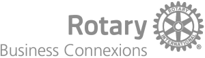 Logo rotary club business connexion